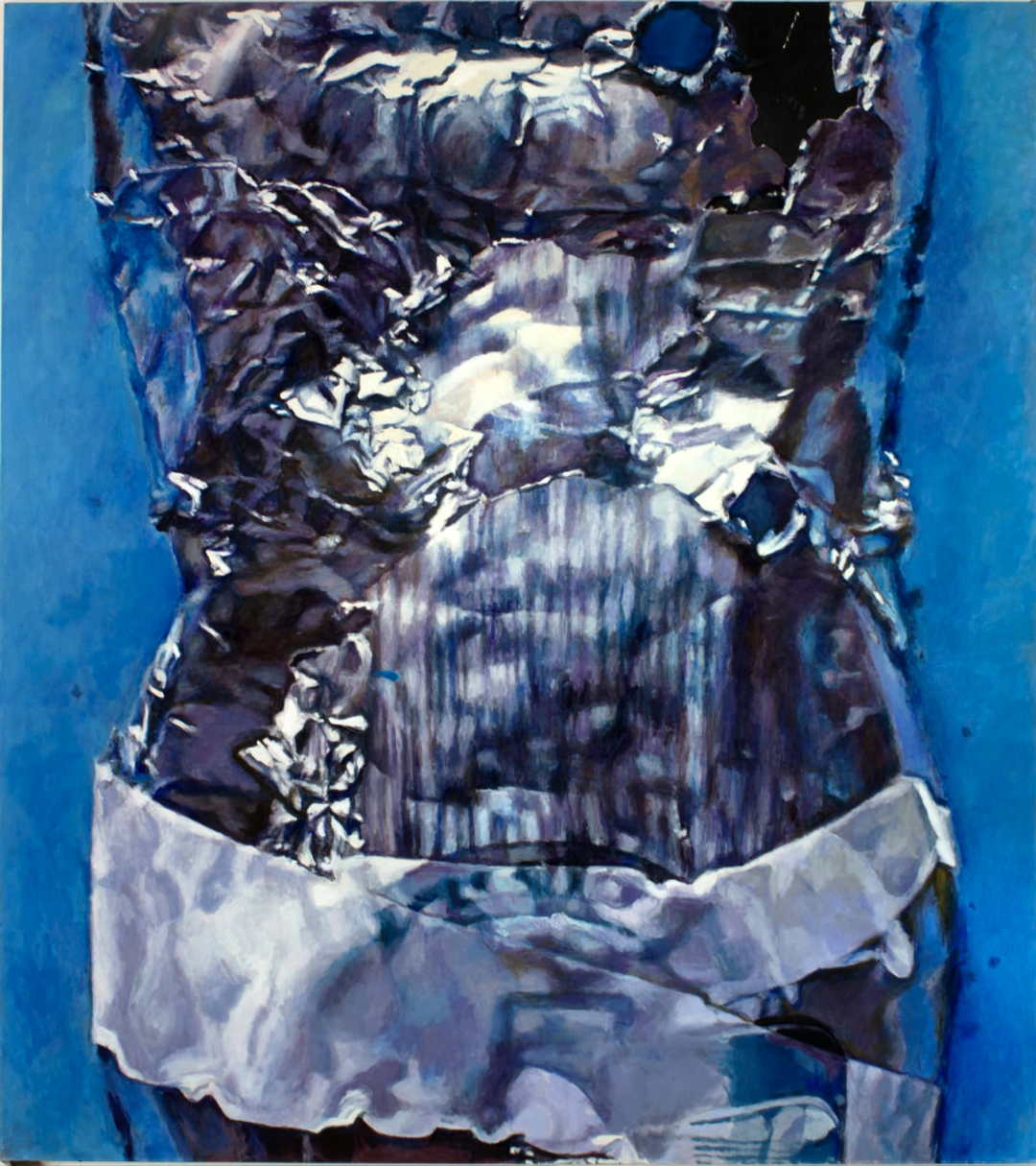 Studie ke sv. Šebestiánovi, Ivan Kolman, olej na plátně